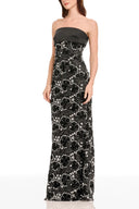 Vestido Shay Black Silver