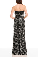 Vestido Shay Black Silver