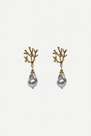 Aretes Shinju Gold