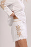 Short Flecos Fragola White