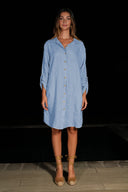 Vestido Short Rizzi Sky Blue