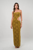 Vestido Slate Green