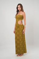 Vestido Slate Green