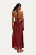 Vestido Strauss Framed Marrom