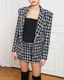 Blazer Double Breasted Tweed