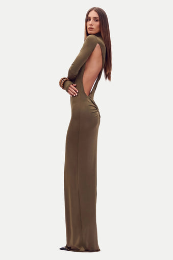 Vestido Ava Verde Sap