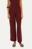 Pantalon Tailored Wine
