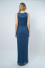 Vestido Tayla Teal Blue