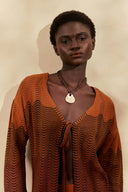 Top Tricot Vest Brown