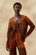 Top Tricot Vest Brown