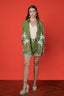Blusa Tree Embroidered Green