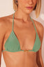 Bikini Triangle Gleam Green