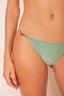 Bikini Triangle Gleam Green