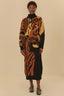Vestido Tricot Tigre Da Noite