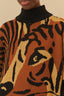 Vestido Tricot Tigre Da Noite