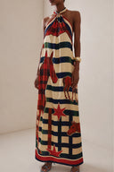 Vestido Agnes Herraje Rojo