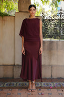 Vestido Alice Wine