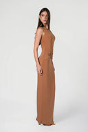 Vestido Alina Mocha