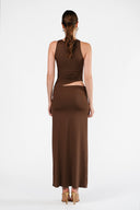 Vestido Allen Brown