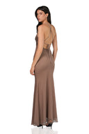 Vestido Ash Brown