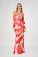 Vestido Athena Peach