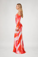 Vestido Athena Peach