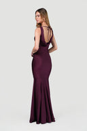 Vestido Aven Eggplant