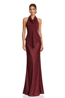 Vestido Cassie Wine