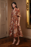 Vestido Celina Rust