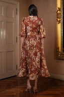 Vestido Celina Rust