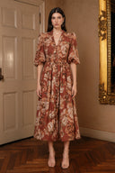 Vestido Celina Rust