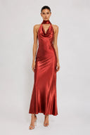 Vestido Clementa Burgundy