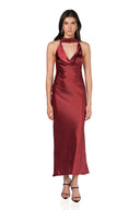 Vestido Clementa Burgundy