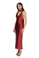 Vestido Clementa Burgundy