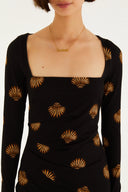 Vestido Curto Conchita Preto