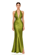 Vestido Cyrus Chartreuse