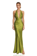 Vestido Cyrus Chartreuse