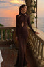 Vestido Eliana Chocolate