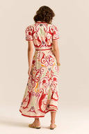 Vestido Elisetta Red