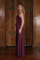 Vestido Geneva Plum