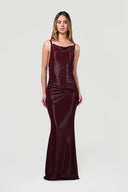 Vestido Giorgia Burgundy
