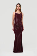 Vestido Giorgia Burgundy