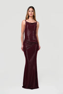 Vestido Giorgia Burgundy