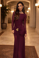 Vestido Hanny Plum