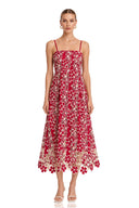 Vestido Illusion Red