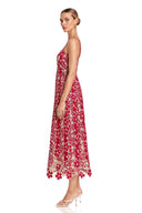 Vestido Illusion Red
