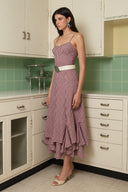 Vestido Lacie Burgundy