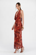 Vestido Lemma Rust