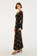 Vestido Longo Conchita Preto