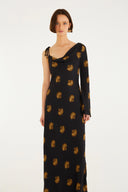 Vestido Longo Conchita Preto